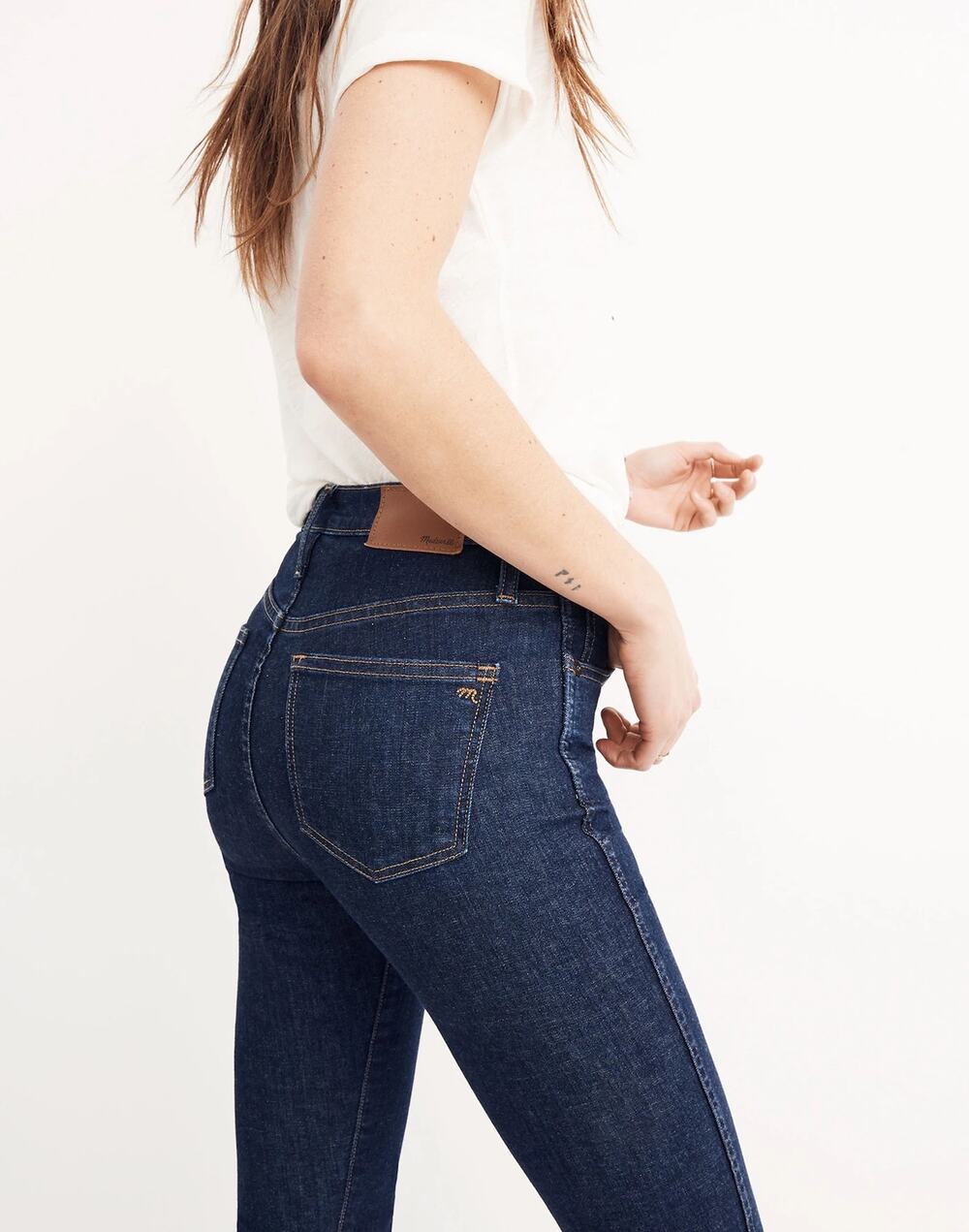 Madewell Dark Wash 10 Inch High Rise Skinny Jeans Size 26TL (26 Tall)